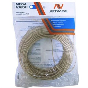 VARAL DE AÇO C/1 UNID 10M 52201 ART VARAL