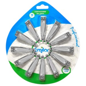 CORTADOR DE UNHA DE METAL(12 PECAS) EMILAR