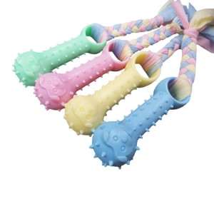 BRINQUEDO BORRACHA CHUPETA COM CORDA ZN 0874