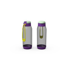 GARRAFA ULTRA PET CORES SORTIDAS 550ML REF: 1122 - PANAMBY PLASTICO