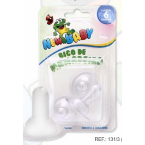 BICO DE MAMADEIRA C/5 UNID 131/5/98729 NEW BABY