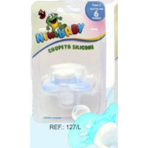 CHUPETA VENTILADA PÉROLA 127/L/98704 NEW BABY